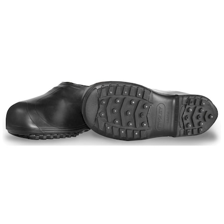 Tingley Overshoes, Plain Toe Toe, Rubber, Black, L 1350.LG